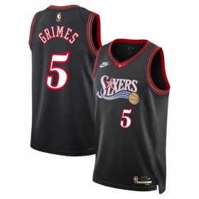 Camiseta Hombre Philadelphia 76ers Quentin Grimes 2025-26 Nike Classic Edition Negro Swingman